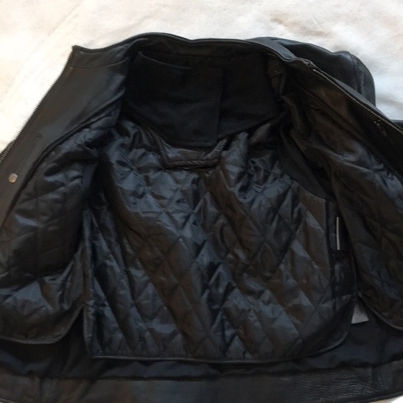 Leather Motorcycle Riding Jacket - Picture 7 of 8